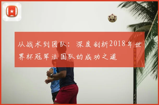 从战术到团队：深度剖析2018年世界杯冠军法国队的成功之道